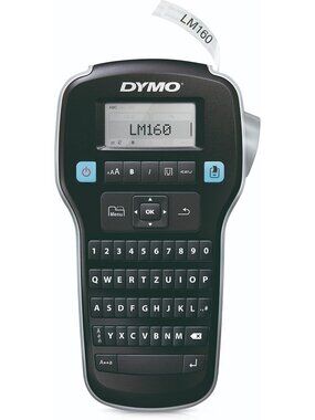 Portable Label Maker for Home & Office, Easy One-Touch Keys, QWERTY, Large